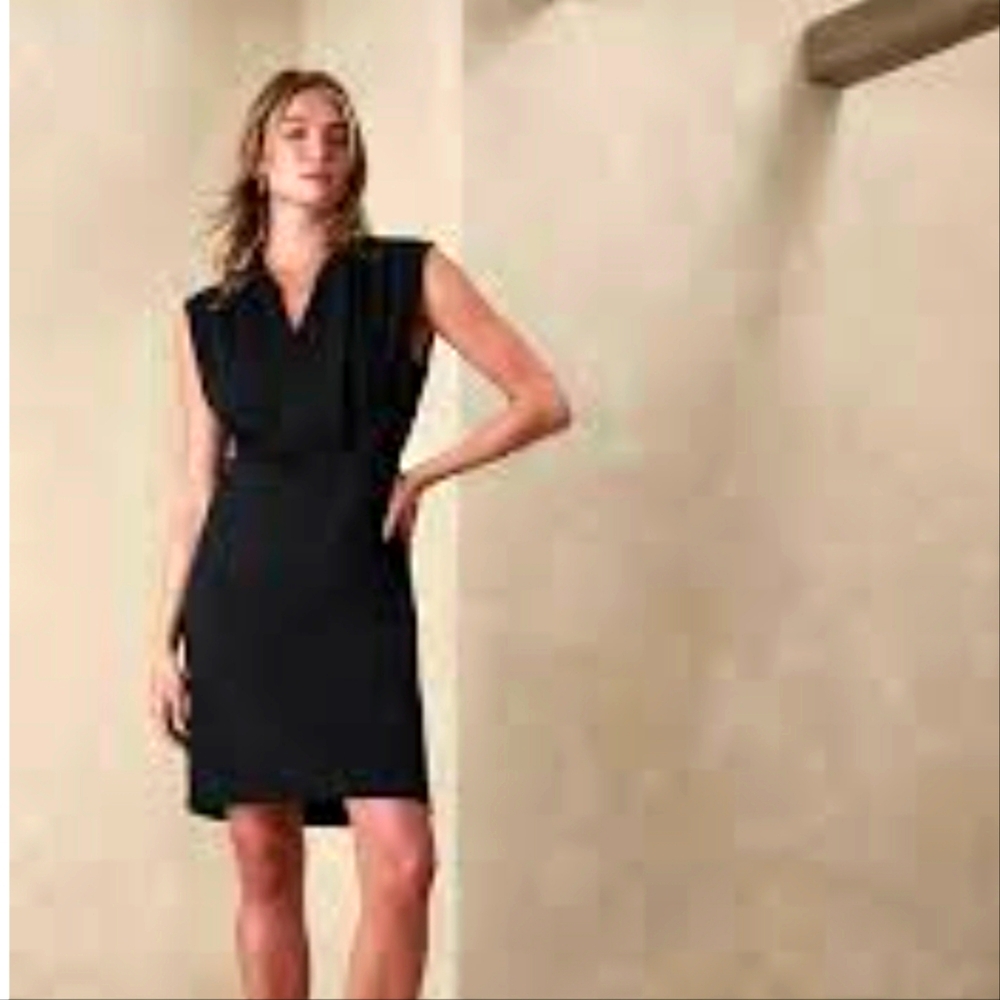 Banana Republic Factory Ponte Knit Dress